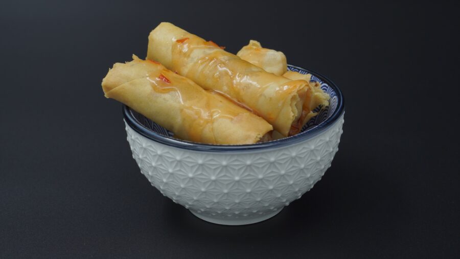 Sweet Chilli Spring  Rolls
