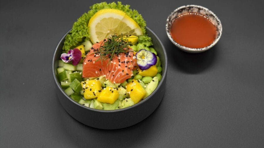 Salmon Avocado Bowl
