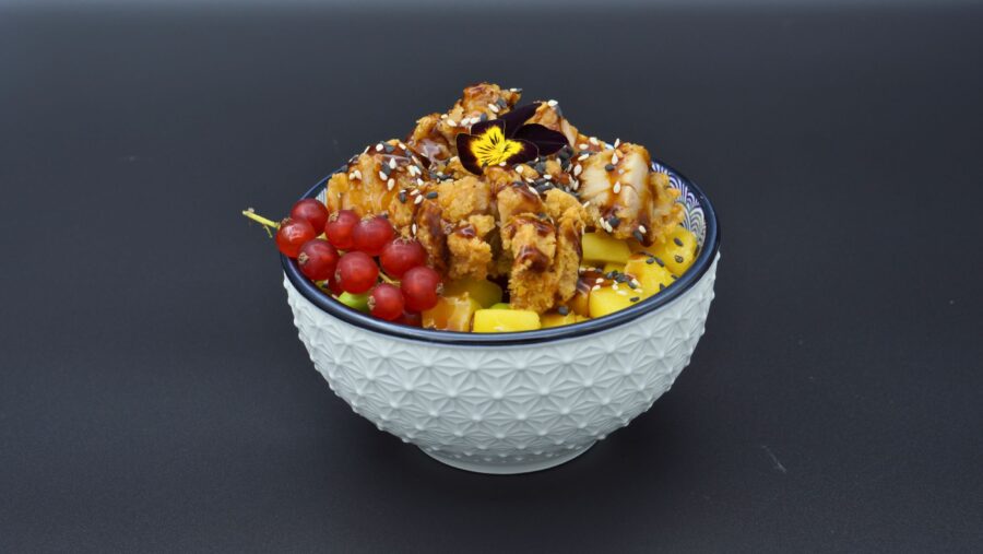 Mini Crispy chicken bowl